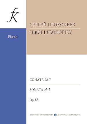 Bild des Verkufers fr Sonata No. 7 for piano. Opus 83 zum Verkauf von Ruslania