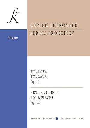 Bild des Verkufers fr Toccata. Op. 11. Four Pieces. Op. 32 zum Verkauf von Ruslania