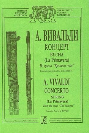 Concerto Spring (La Primavera). From The Seasons. Arranged for flute and piano.
