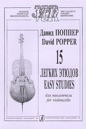 Bild des Verkufers fr 15 Easy Studies for Violoncello zum Verkauf von Ruslania
