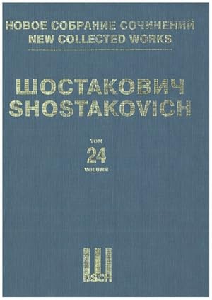 Bild des Verkufers fr New collected works of Dmitri Shostakovich. Vol. 24. Symphony No. 9. Op. 70. Arranged for piano four hands zum Verkauf von Ruslania