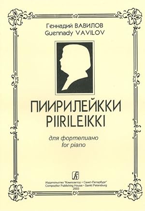 Imagen del vendedor de Piirileikki for piano a la venta por Ruslania