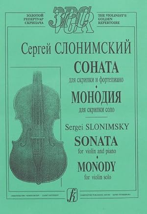 Imagen del vendedor de Sonata for violin and piano. Monody for violin solo a la venta por Ruslania