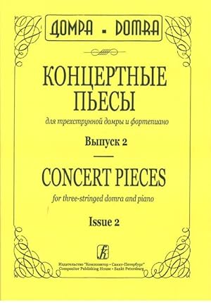 Concert Pieces for three-stringed domra and piano. Volume II