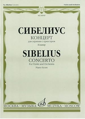 Sibelius. Concerto for violin and orchestra op. 47. Piano score
