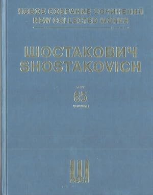 Seller image for New collected works of Dmitri Shostakovich. Vol. 65. The Limpid stream. Comedy ballet in three acts, four scenes. Op. 39. Piano score. Edited by Manashir Iakubov for sale by Ruslania