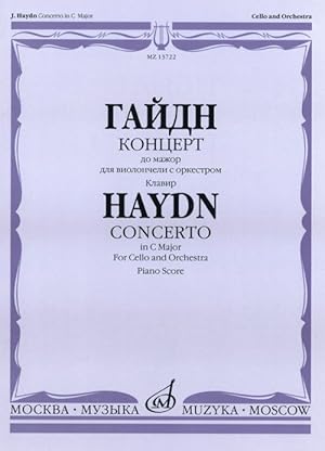 Concerto in C major for cello and orchestra. Piano score. Ed. by G. Kozolupov?
