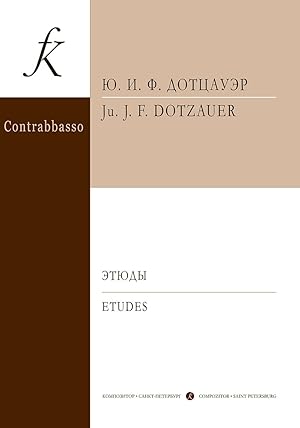 Seller image for Dotzauer. Etudes. Arranged for contrabass by Georgi Ivanov for sale by Ruslania