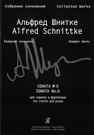 Sonata No. 0 for violin and piano. Piano score and part