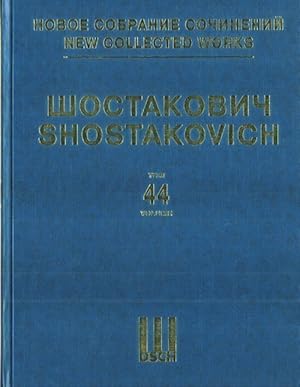 New collected works of Dmitri Shostakovich. Vol. 44. Violin Concerto No. 2 opus 129. Full Score. ...