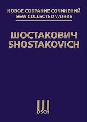 New collected works of Dmitri Shostakovich. Vol. 39. Piano Concerto No 1. opus 35. Piano Score.