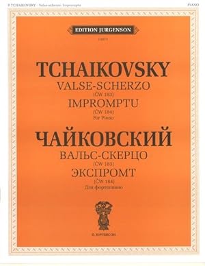 Seller image for Valse-scherzo (CW 183); Impromptu (CW 183). For Piano. Ed. by Ya. Milstein and K. Sorokin for sale by Ruslania