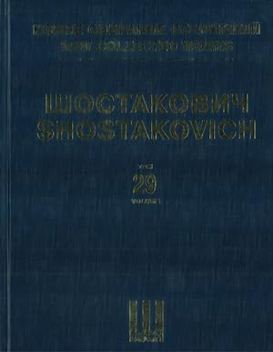 Bild des Verkufers fr New collected works of Dmitri Shostakovich. Vol. 29. Symphony No. 14. op. 135. Arranged for Voice and Piano zum Verkauf von Ruslania