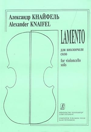 Seller image for Lamento for violoncello solo for sale by Ruslania