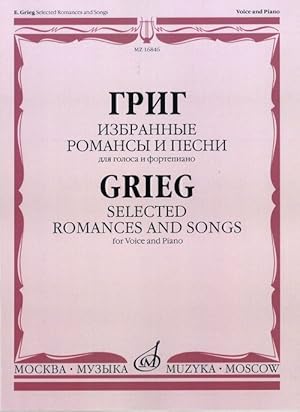 Selected Romances and Songs. For voice with piano accompaniment