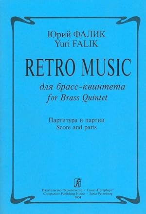 Retro Music for Brass Quintet. Score and parts