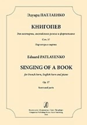Singing of a Book for French horn, Englsh horn and piano. Op. 37. Score and parts