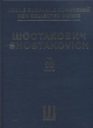 New collected works of Dmitri Shostakovich. Vol. 50. The Nose. Op. 15. Opera in three acts. Score