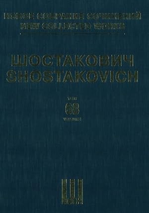 New collected works of Dmitri Shostakovich. Vol. 68. Suites from operas and ballets. Op. 23 and 23