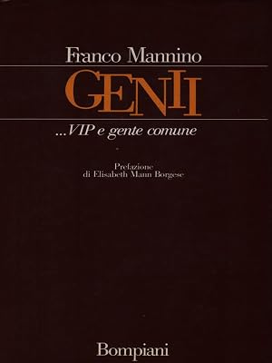 Bild des Verk�ufers f�r Genii. vip e gente comune zum Verkauf von Librodifaccia