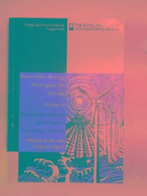 Seller image for Renewable energy strategies for Europe, vol.II: Electricity systems and primary electricity sources for sale by Cotswold Internet Books