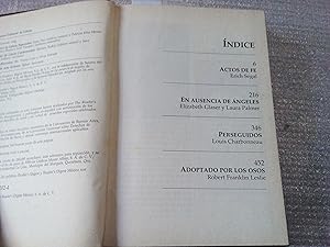 Seller image for Actos de fe. En ausencia de ngeles. Perseguidos. Adoptado por los osos. Pertenece a la biblioteca "Libros Condensados". for sale by Librera "Franz Kafka" Mxico.