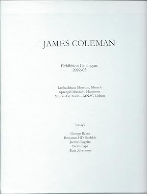 Seller image for James Coleman : Exhibition Catalogues 2002-05 - 3 volumes for sale by The land of Nod - art & books