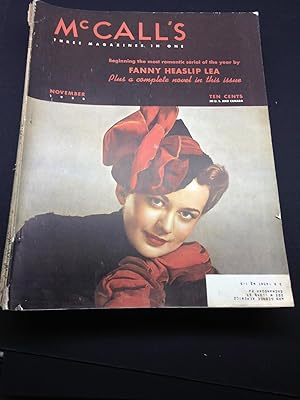 McCall's Magazine November 1938, Vol. LXVI, No. 2