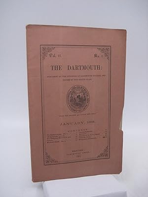 The Dartmouth (January 1868) First Edition