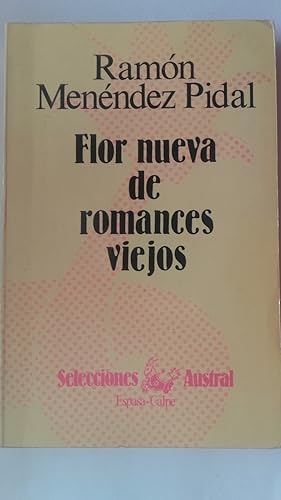 Imagen del vendedor de Flor nueva de romances viejos a la venta por Librera Ofisierra