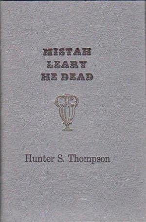 Seller image for Mistah Leary He Dead. for sale by James M. Dourgarian, Bookman ABAA