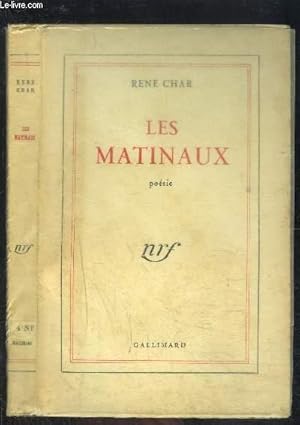 Seller image for LES MATINAUX for sale by Le-Livre