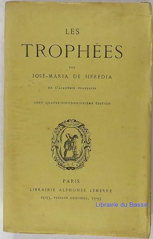 Seller image for Les trophes for sale by Librairie du Bassin