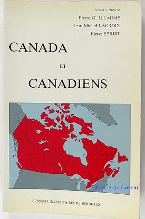 Imagen del vendedor de Canada et Canadiens a la venta por Librairie du Bassin