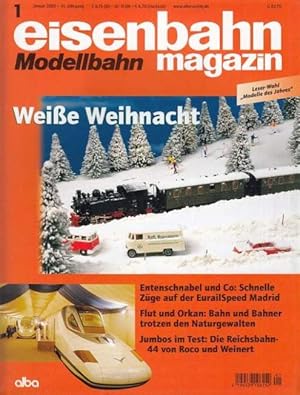 Bild des Verkufers fr Eisenbahn Modellbahn Magazin. 41. Jahrgang. 2003. 13 Hefte. (12 Monatshefte und ein em-Spezial Spielwarenmesse 2003). Vollstndig. zum Verkauf von Antiquariat an der Nikolaikirche