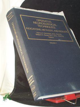 Imagen del vendedor de OPERATIVE NEUROSURGICAL TECHNIQUES-indications,methods,& results,volume I a la venta por Antiquariat Artemis Lorenz & Lorenz GbR