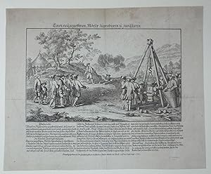 Neujahrsblatt der Gesellschaft der Feuerwerker in Zürich auf das Neue Jahr 1780. Einen neugegosse...