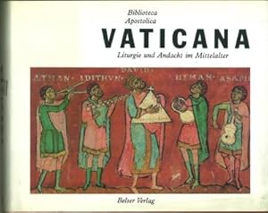 Bild des Verkufers fr Biblioteca Apostolica Vaticana. Liturgie und Andacht im Mittelalter. [Anllich der Ausstellung, vom 9. Oktober 1992 bis 10. Januar 1993]. zum Verkauf von Antiquariat Weinek