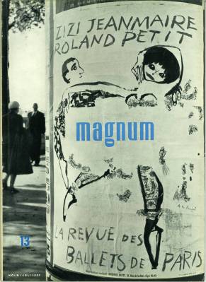 Seller image for Magnum. Die Zeitschrift fr das moderne Leben. Heft 13, Juli 1957: "Das Theater ist im Kommen". for sale by Antiquariat Weinek