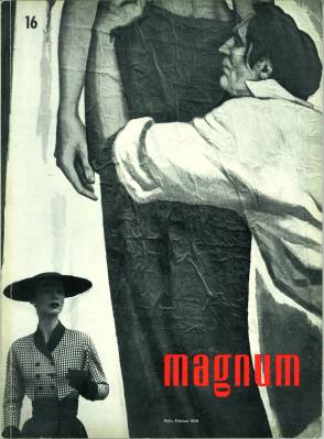 Seller image for Magnum. Die Zeitschrift fr das moderne Leben. Heft 16, Februar 1958: "Die Situation der Frau". for sale by Antiquariat Weinek