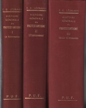 Histoire générale du protestantisme / 3 tomes