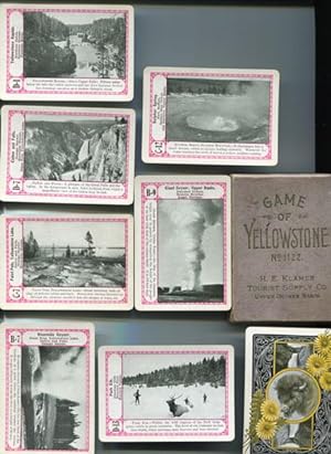 Seller image for CARD GAME. GAME OF YELLOWSTONE (NO. 1122). DESCRIPTIVE OF THE YELLOWSTONE NATIONAL PARK. for sale by BUCKINGHAM BOOKS, ABAA, ILAB, IOBA
