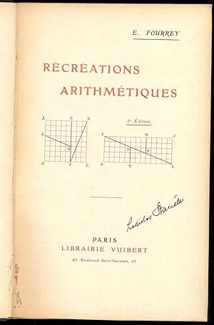 Image du vendeur pour Rcrations arithmtiques. 5e dition mis en vente par Antikvariat Valentinska