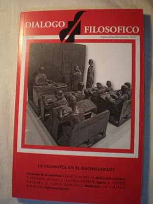 Bild des Verkufers fr Dilogo Filosfico N 93 - Septiembre Diciembre 2015. La filosofa en el Bachillerato zum Verkauf von Librera Antonio Azorn