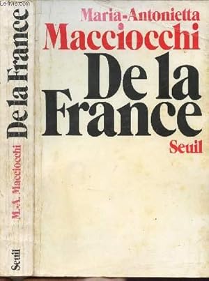 Imagen del vendedor de DE LA FRANCE a la venta por Le-Livre