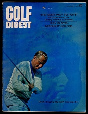 Seller image for Golf Digest Volume 20 Number 11 November 1969 for sale by Between the Covers-Rare Books, Inc. ABAA