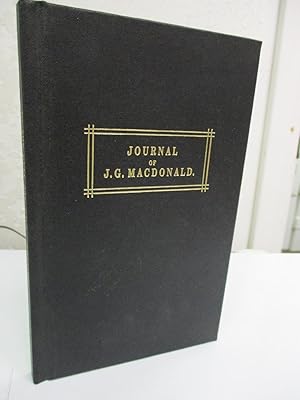 Imagen del vendedor de Journal of J.G. Macdonald, on an expedition from Port Denison to the Gulf of Carpentaria and Back. a la venta por Zephyr Books