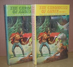 Seller image for The Chronicles of Amber. Volumes 1 & 2. Nine Princes in Amber; The Guns of Avalon; Sign of the Unicorn; The Hand of Oberon? The Courts of Chaos. for sale by Dark Parks Books & Collectibles