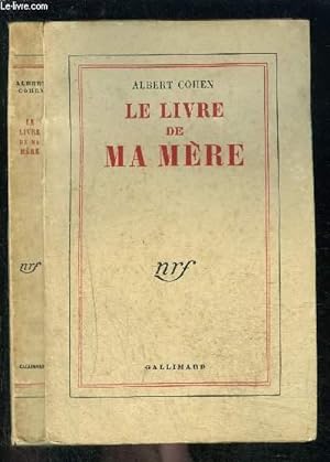 Bild des Verkufers fr LE LIVRE DE MA MERE zum Verkauf von Le-Livre
