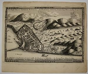 Bild des Verkufers fr The Royal City of Tangier With the lines And Fortifications when it was Ataqued by the Moores in May 1680 zum Verkauf von Argosy Book Store, ABAA, ILAB